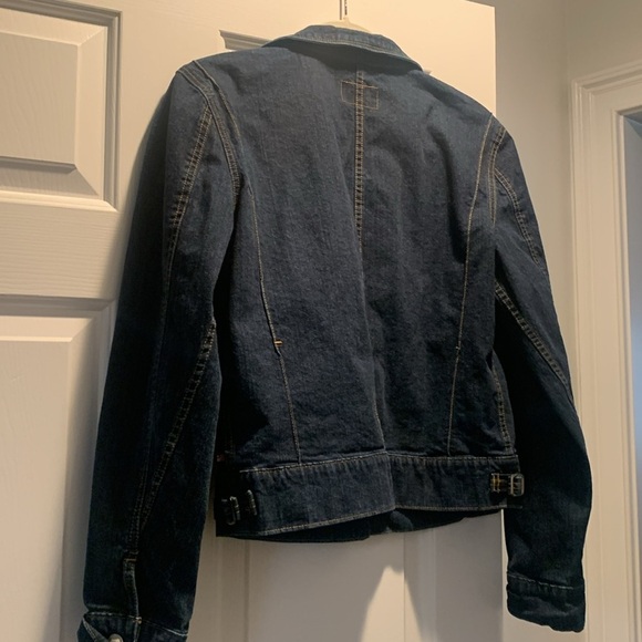 Ralph Lauren Polo Jeans Co. Dark Wash Jean Jacket (Fits Med -Large) 90's Y2k - Picture 5 of 10